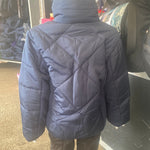 Unisex navy blue padded jacket