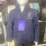 Unisex navy blue padded jacket