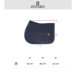 Glitter and Rope Saddle Pad